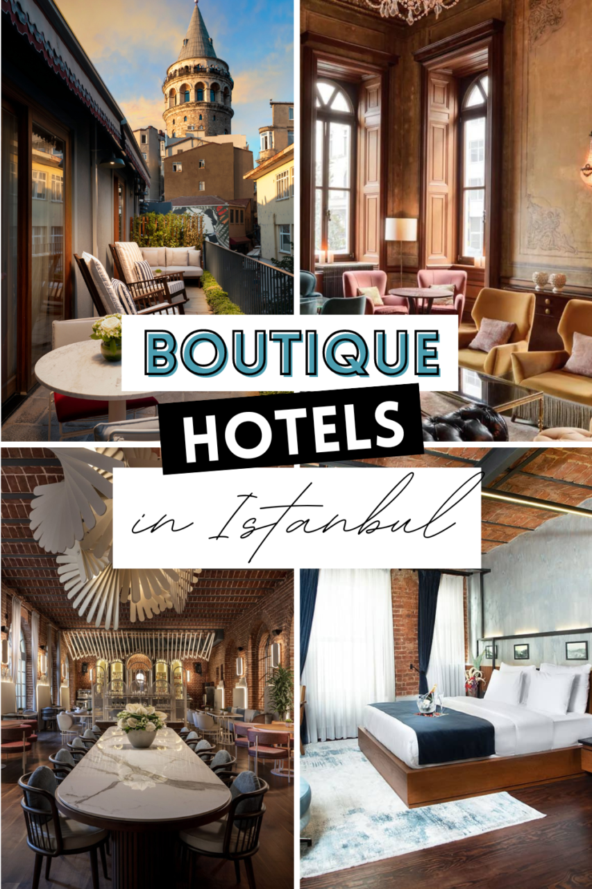 Boutique hotels in Istanbul