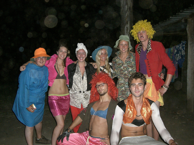 Oz Experience Crew in fancy dress