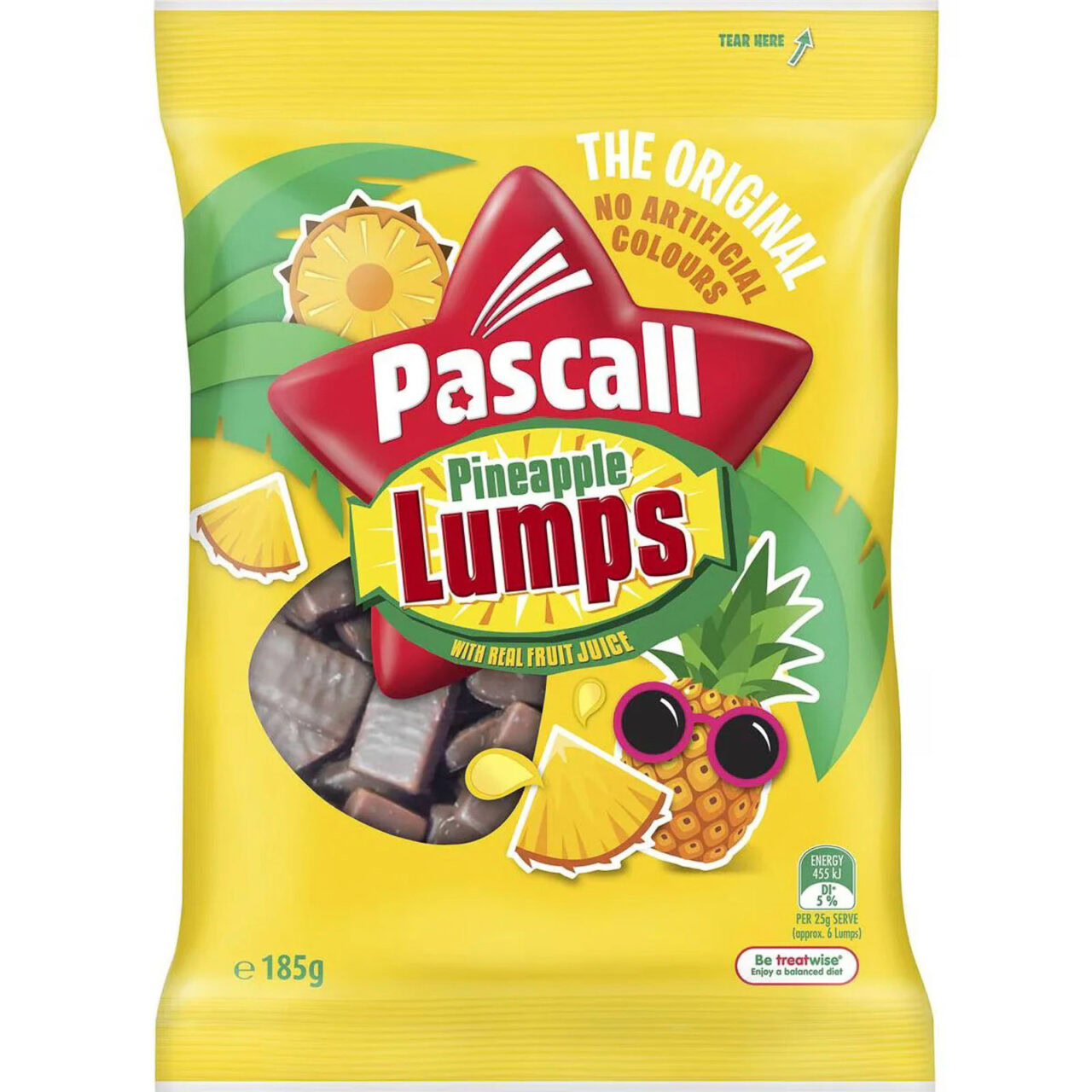 Pineapple lumps from New Zealand